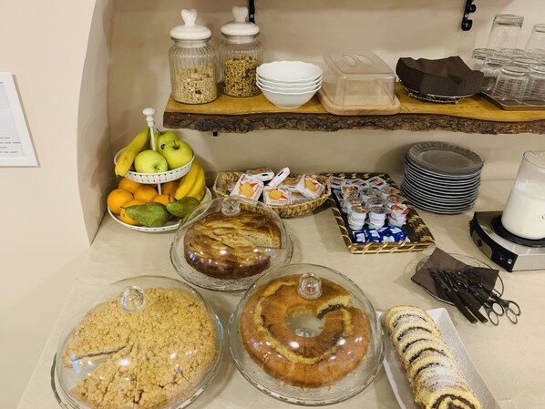 Petit déjeuner buffet compris tous les jours