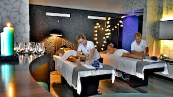 Behandlungsräume für Paare, Körperbehandlungen, Aromatherapie