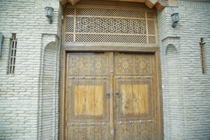Entrada de la propiedad