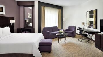 Junior Suite, 1 King Bed | Premium bedding, down duvets, in-room safe, desk
