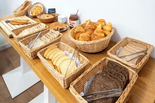 Daily buffet breakfast (EUR 12 per person)