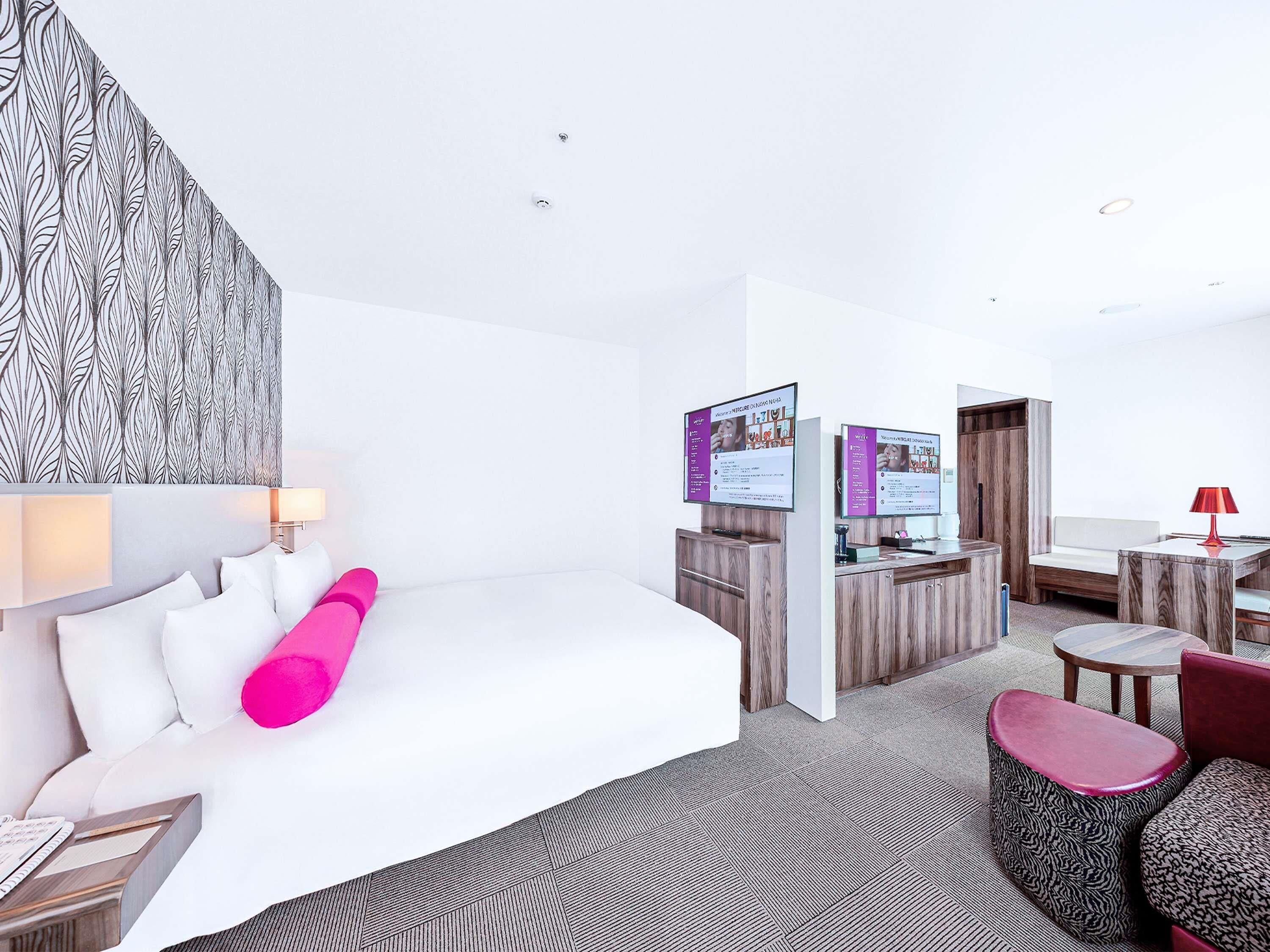 Premium bedding, pillow-top beds, in-room safe, desk