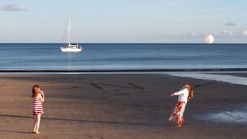 On the beach