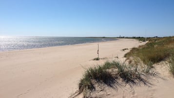 Tæt på stranden