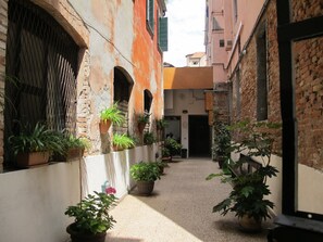 Majoituspaikan julkisivu