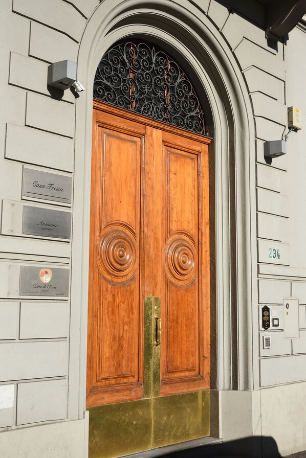 Entrada de la propiedad