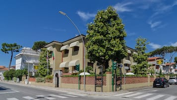 Facciata della struttura