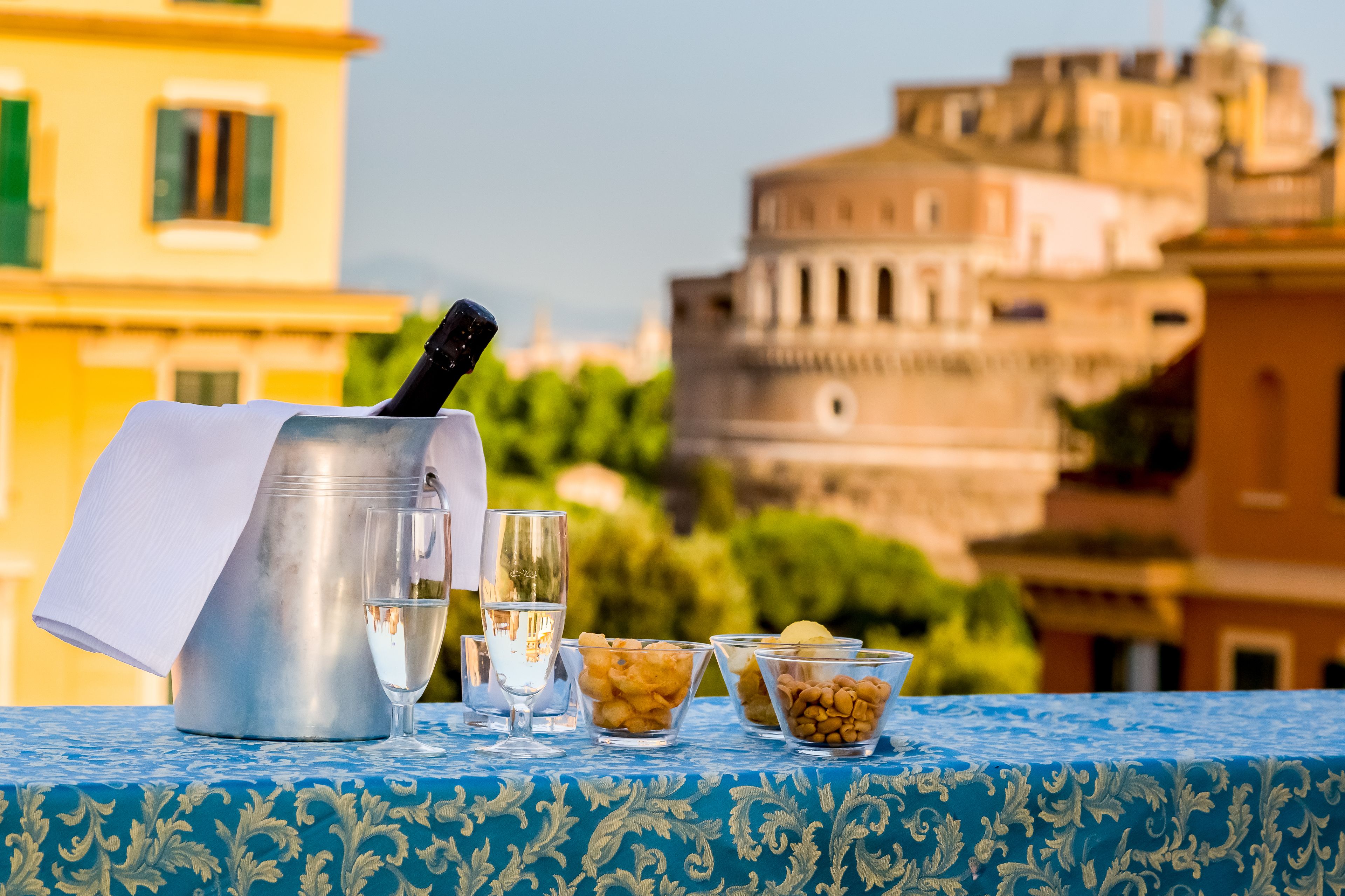 Vue depuis l’hébergement