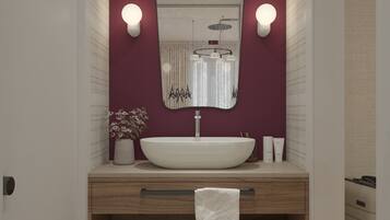 Doccia, set di cortesia gratuito, asciugacapelli, bidet