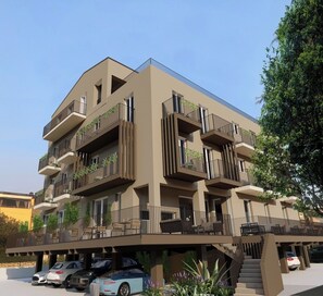 Fassade der Unterkunft