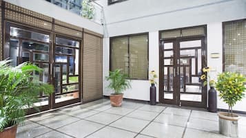 Interior entrance