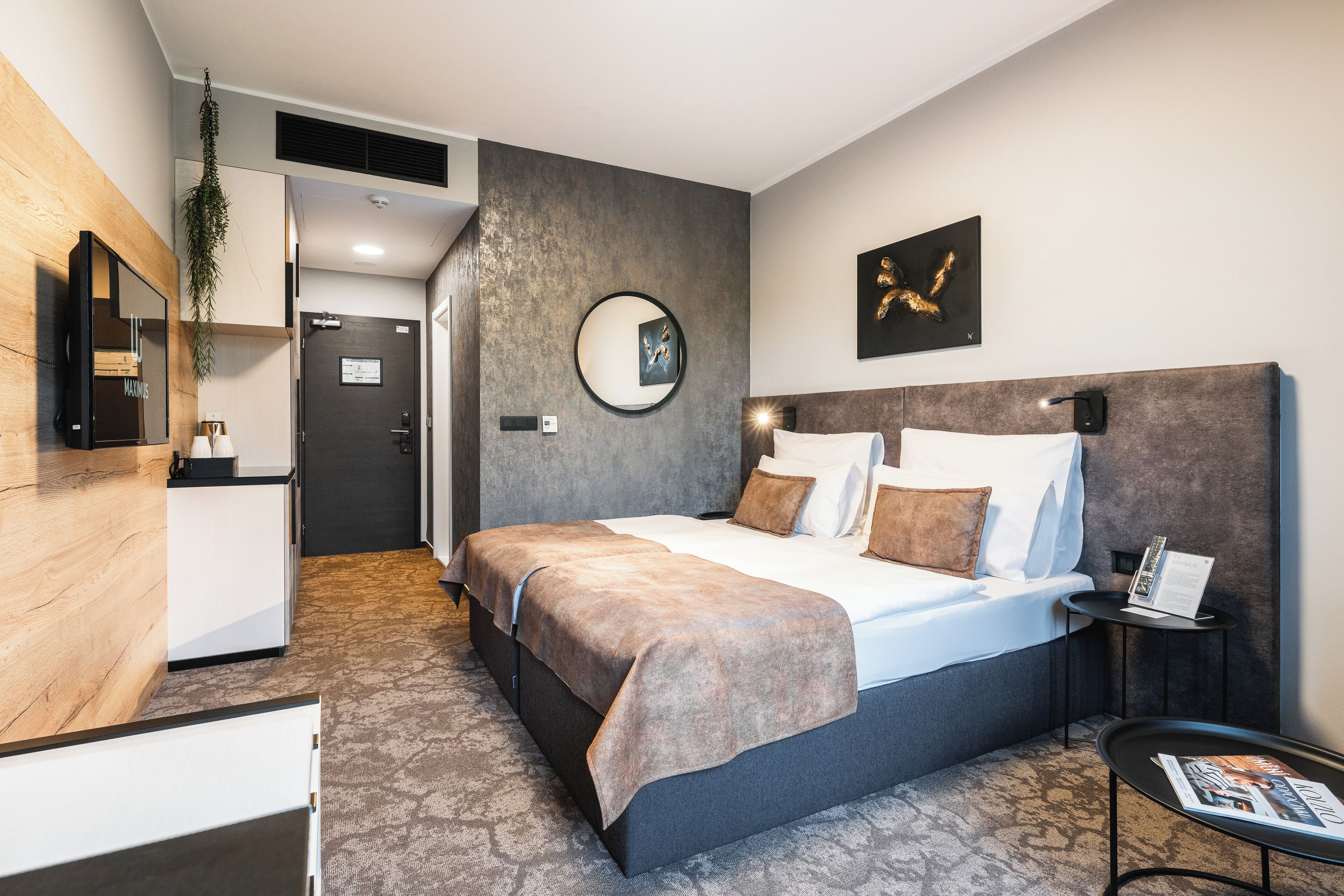 Hypo-allergenic bedding available, minibar, in-room safe, desk