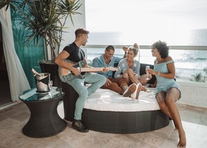 5 bars/lounges, 2 poolside bars, swim-up bar