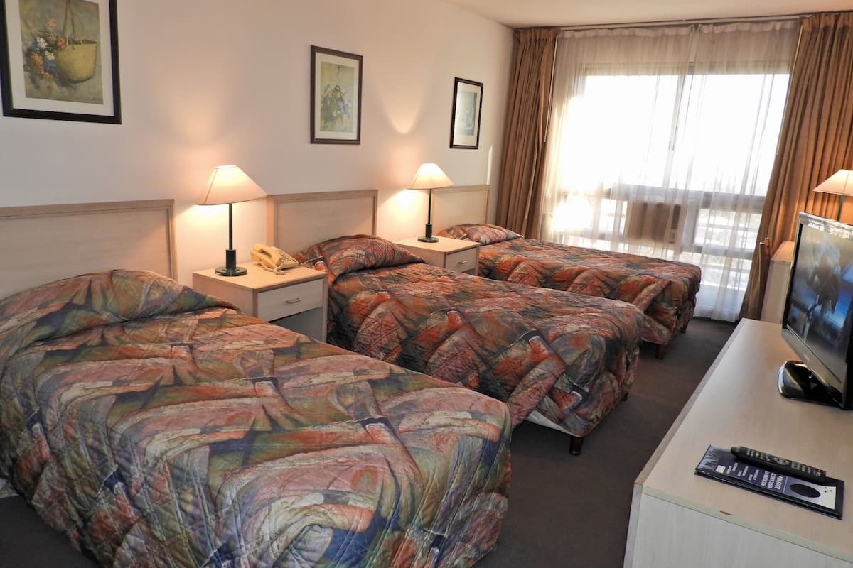 Ropa de cama de alta calidad, colchones con pillow-top y minibar