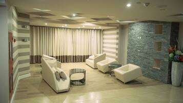 Lobby sitting area
