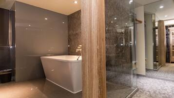 VIP | Bathroom amenities | Designer toiletries, hair dryer, slippers, bidet