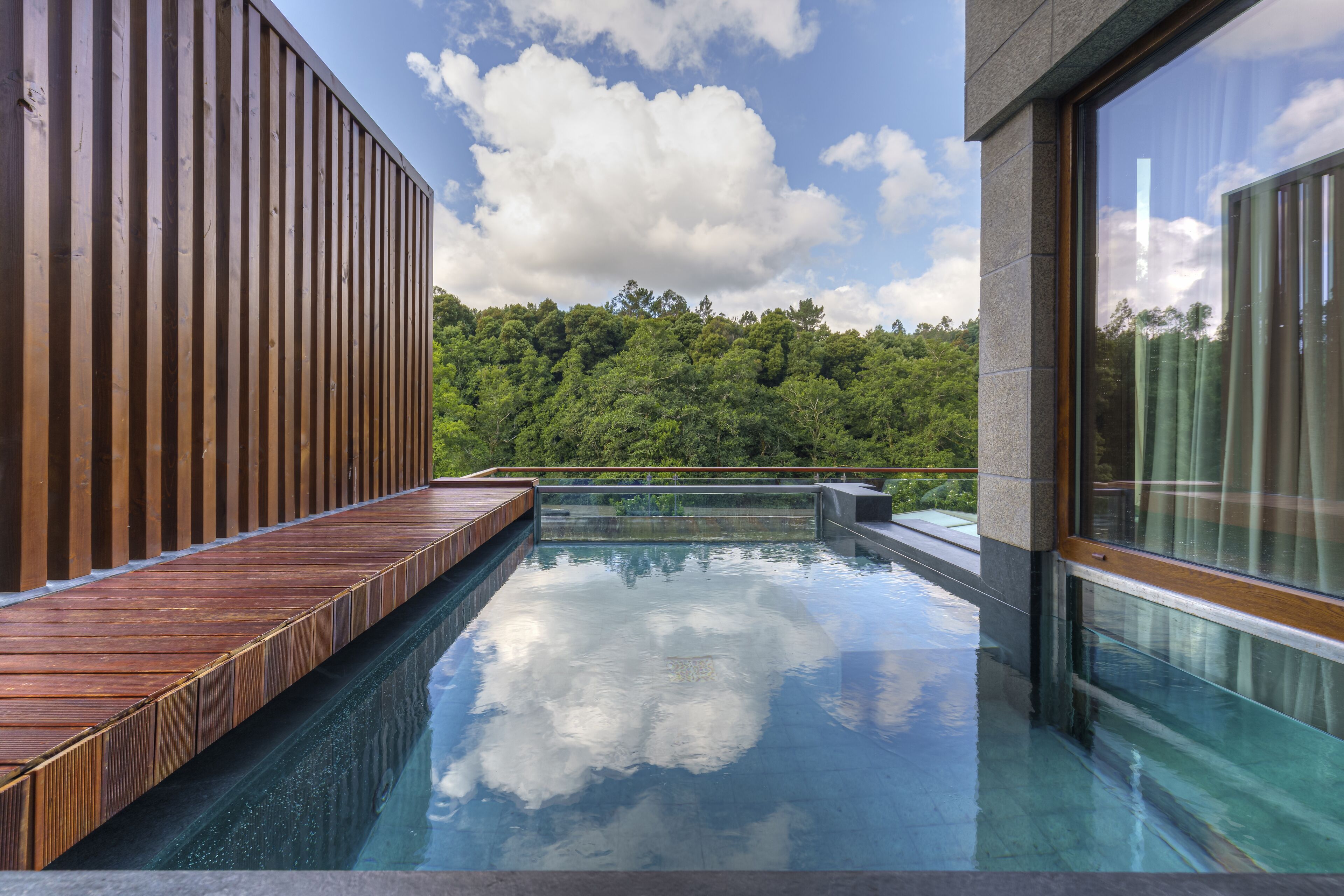 프리미엄 스위트, 킹사이즈침대 1개, 발코니 | 전용 수영장