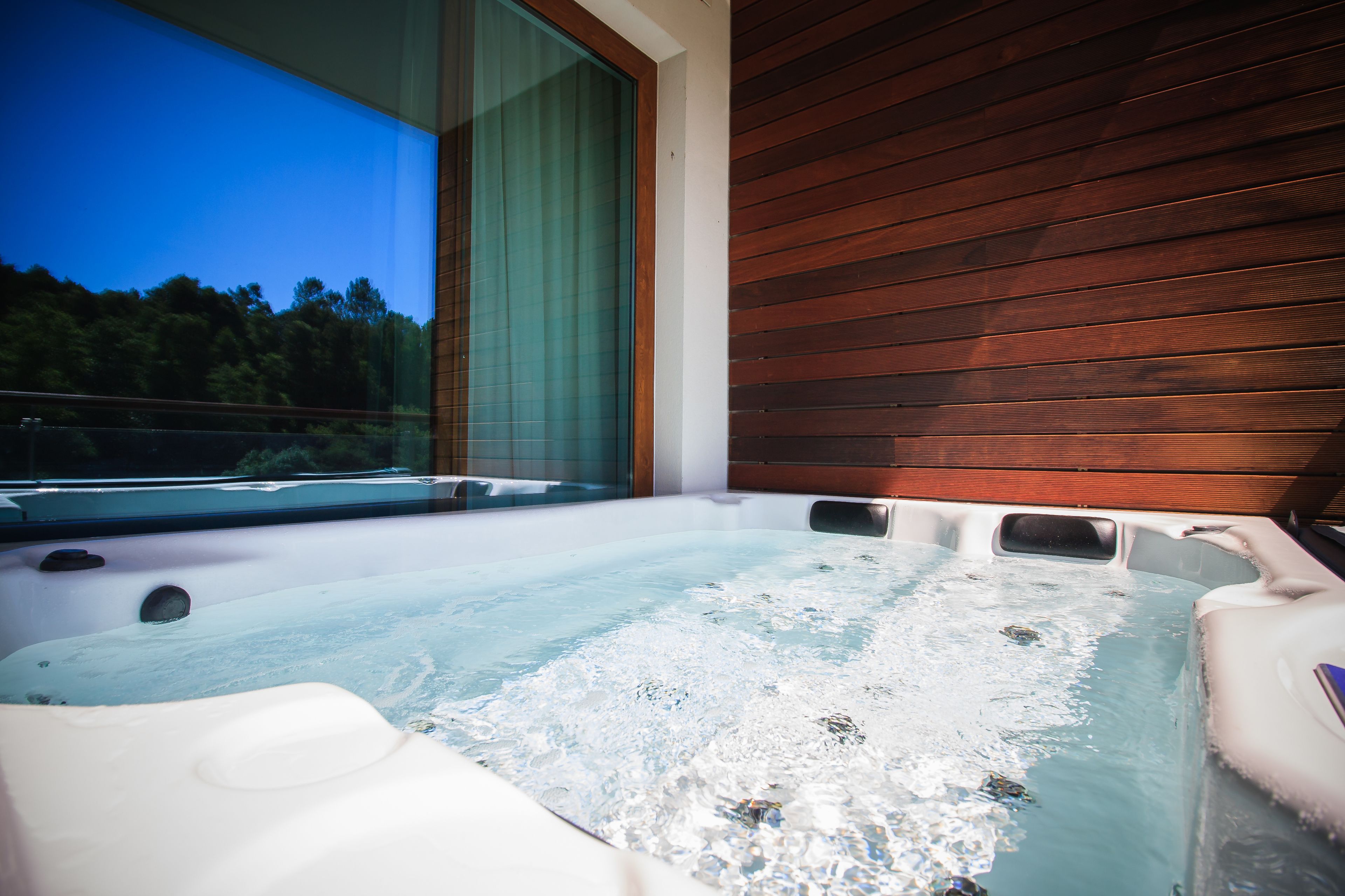 华丽双人房 (Jacuzzi) | 室内 SPA 浴缸