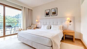 2 間臥室、高級寢具、舒適加層、迷你吧