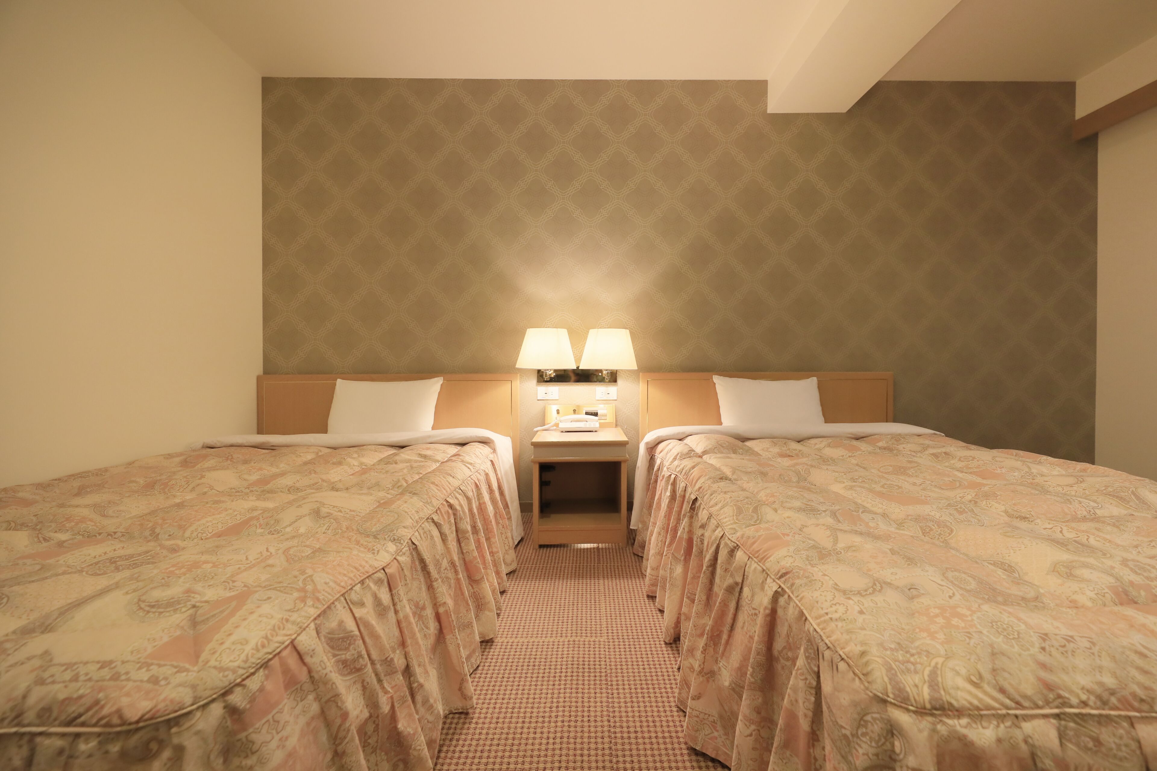 down duvets, desk, laptop workspace, blackout curtains