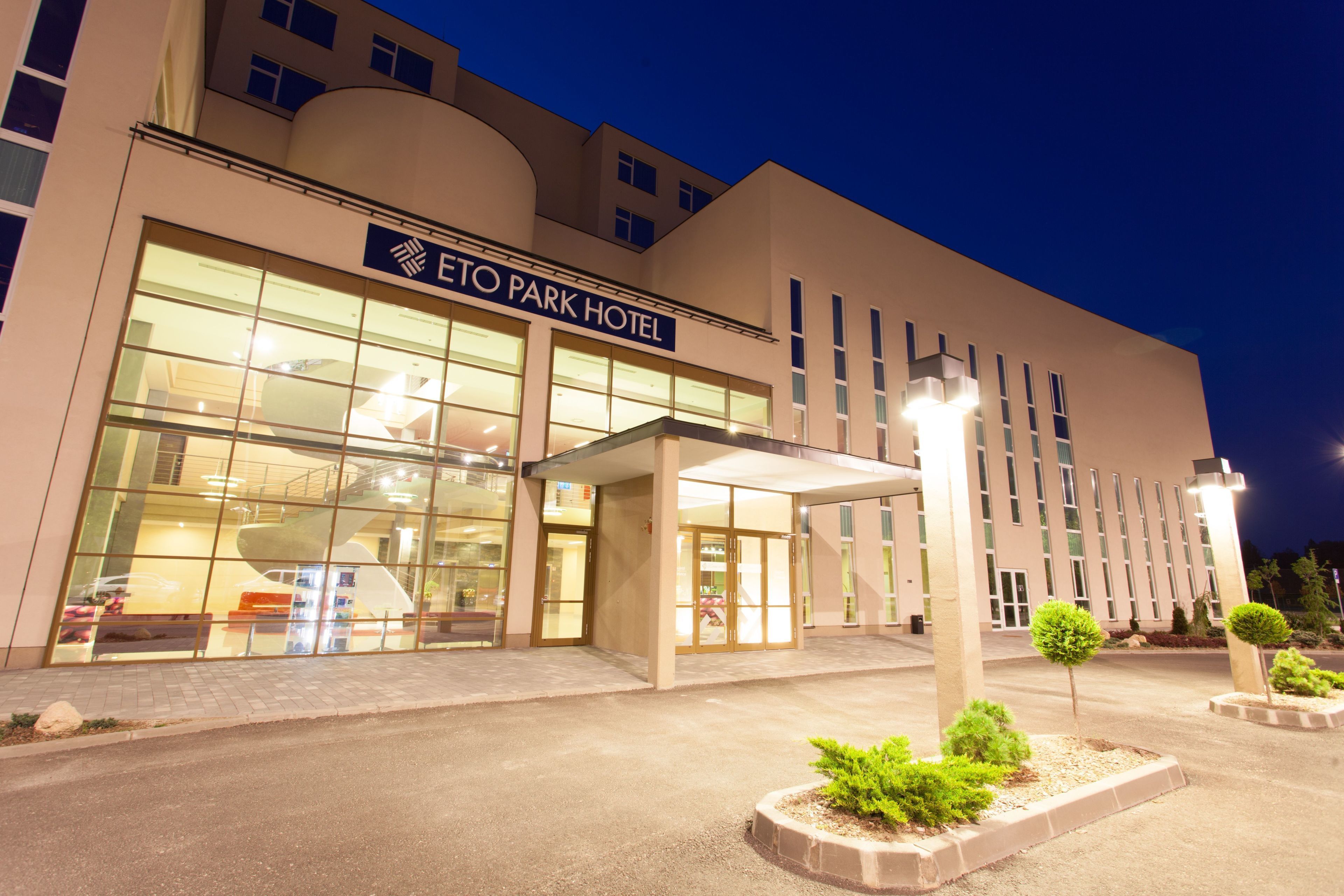 front of property – evening/night