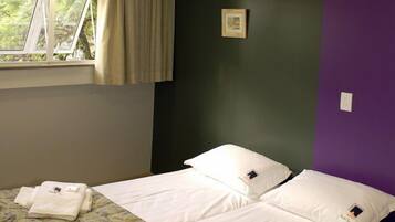 In-room safe, blackout curtains, free WiFi