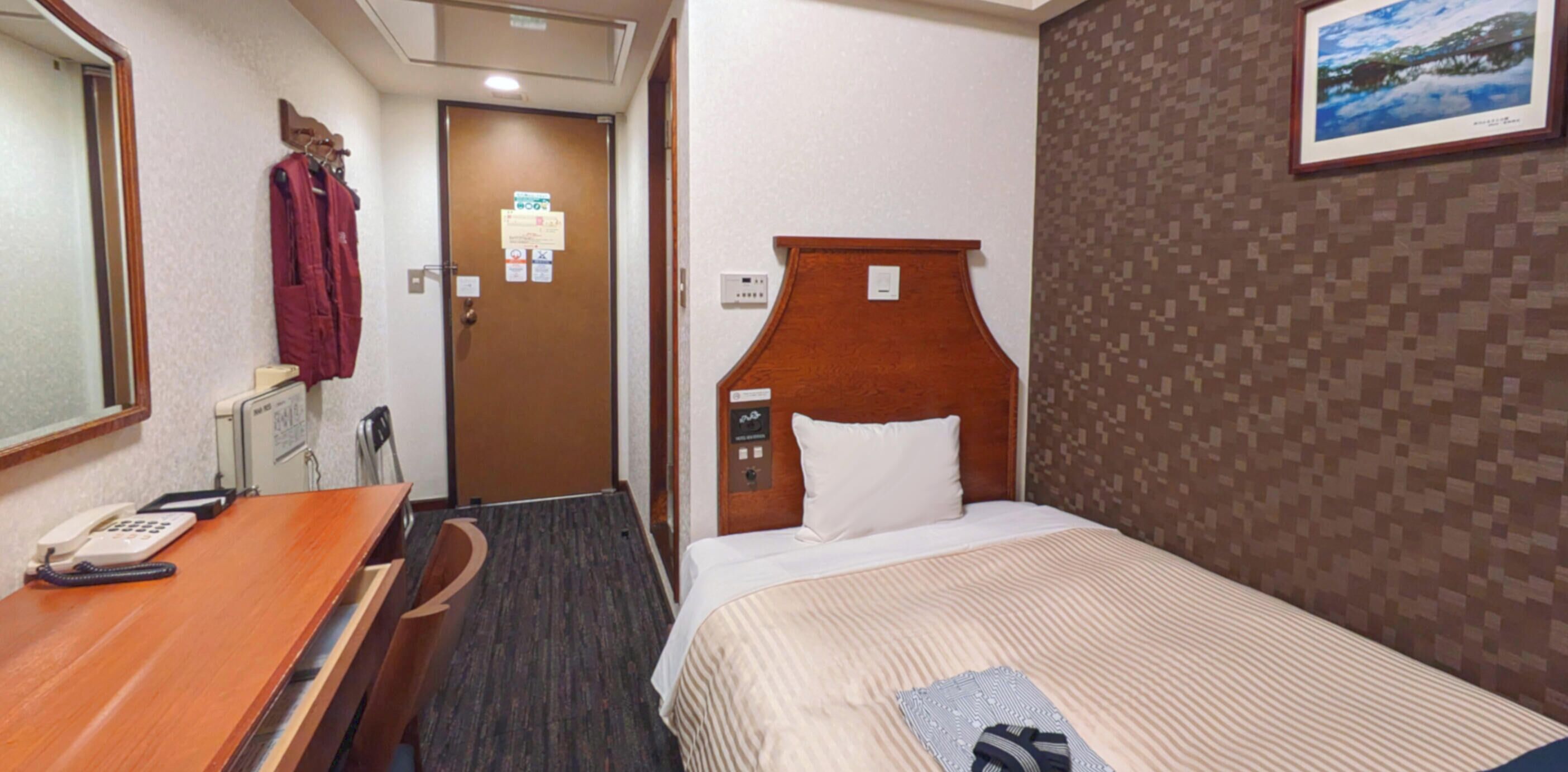 Desk, blackout drapes, iron/ironing board, free WiFi