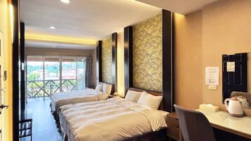 Quadruple Room | Premium bedding, Select Comfort beds, minibar, individually furnished