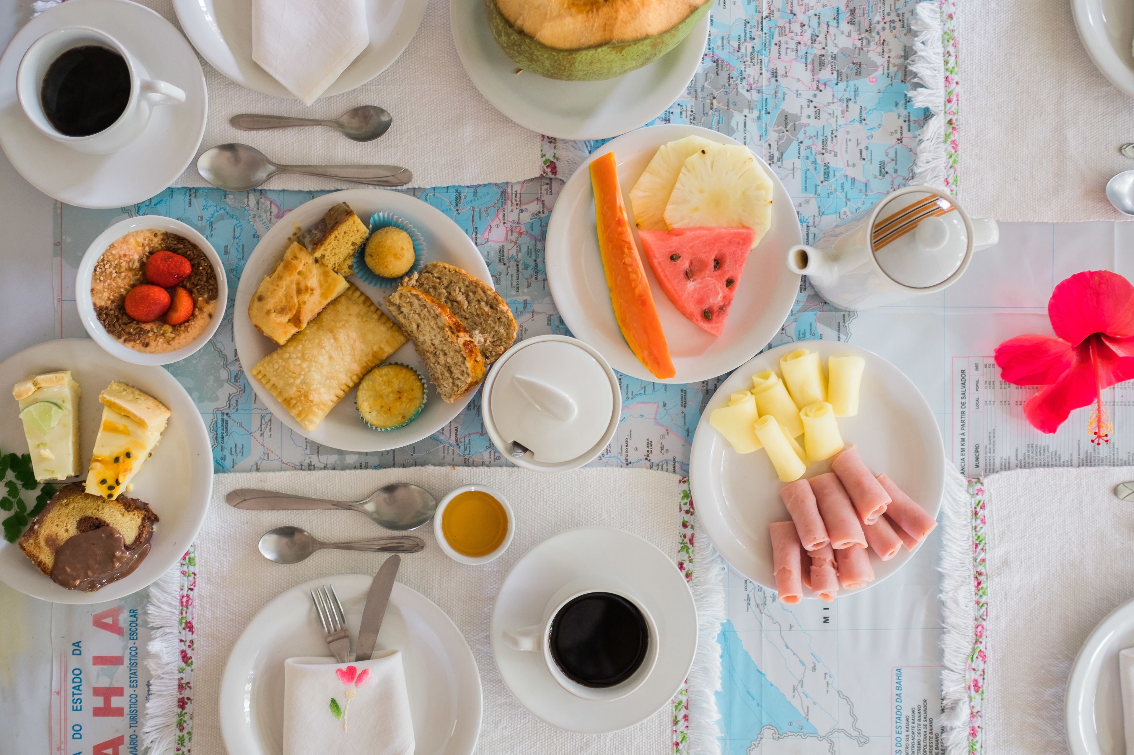 daily buffet breakfast for a fee