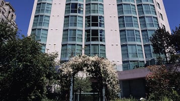 Fachada de la propiedad