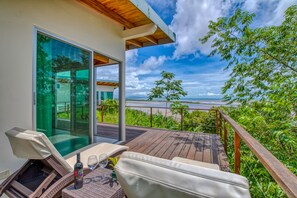 Luxury Suite, 1 King Bed with Sofa bed, Ocean View | Terrace/patio - El Castillo Boutique Luxury Hotel (Ciudad Cortés)