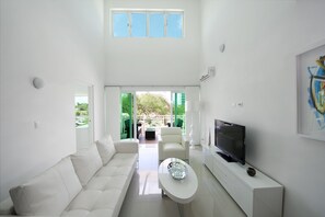 Una televisión LCD, Netflix, Hulu, servicios de streaming