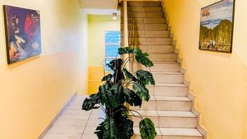 Handrails in stairways