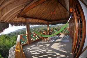 Cabaña de lujo | Balcón