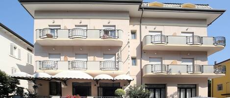 Facciata della struttura