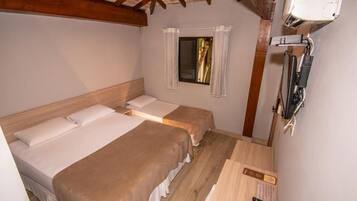 Ropa de cama de alta calidad y minibar