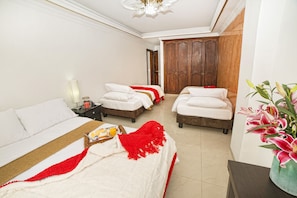 Triple Room | Premium bedding, down duvets, in-room safe, desk