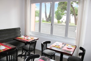 Daily buffet breakfast (EUR 13 per person)