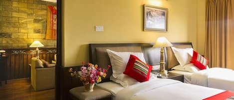 aire acondicionado | Ropa de cama de alta calidad, colchones Select Comfort, minibar