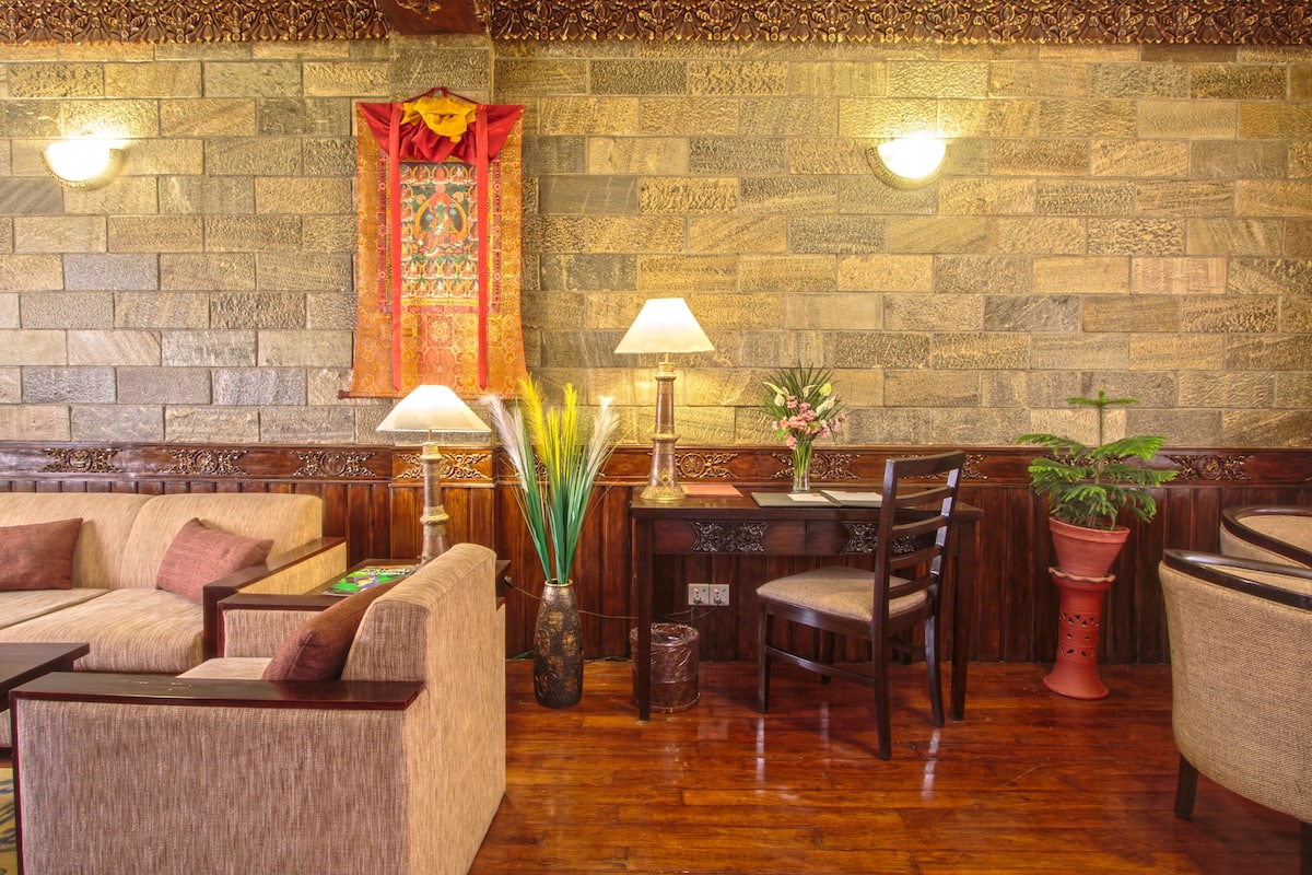 aire acondicionado | Sala de estar en el lobby