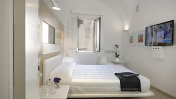 Double Room | Down comforters, minibar, in-room safe, individually decorated