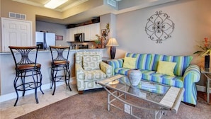 Room, 1 Bedroom, 2 Bathrooms (with Bunk insert) | Living area | TV, DVD player
