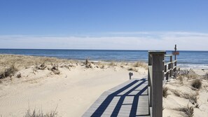 On the beach, white sand - Sea Crest Resort (Amagansett)