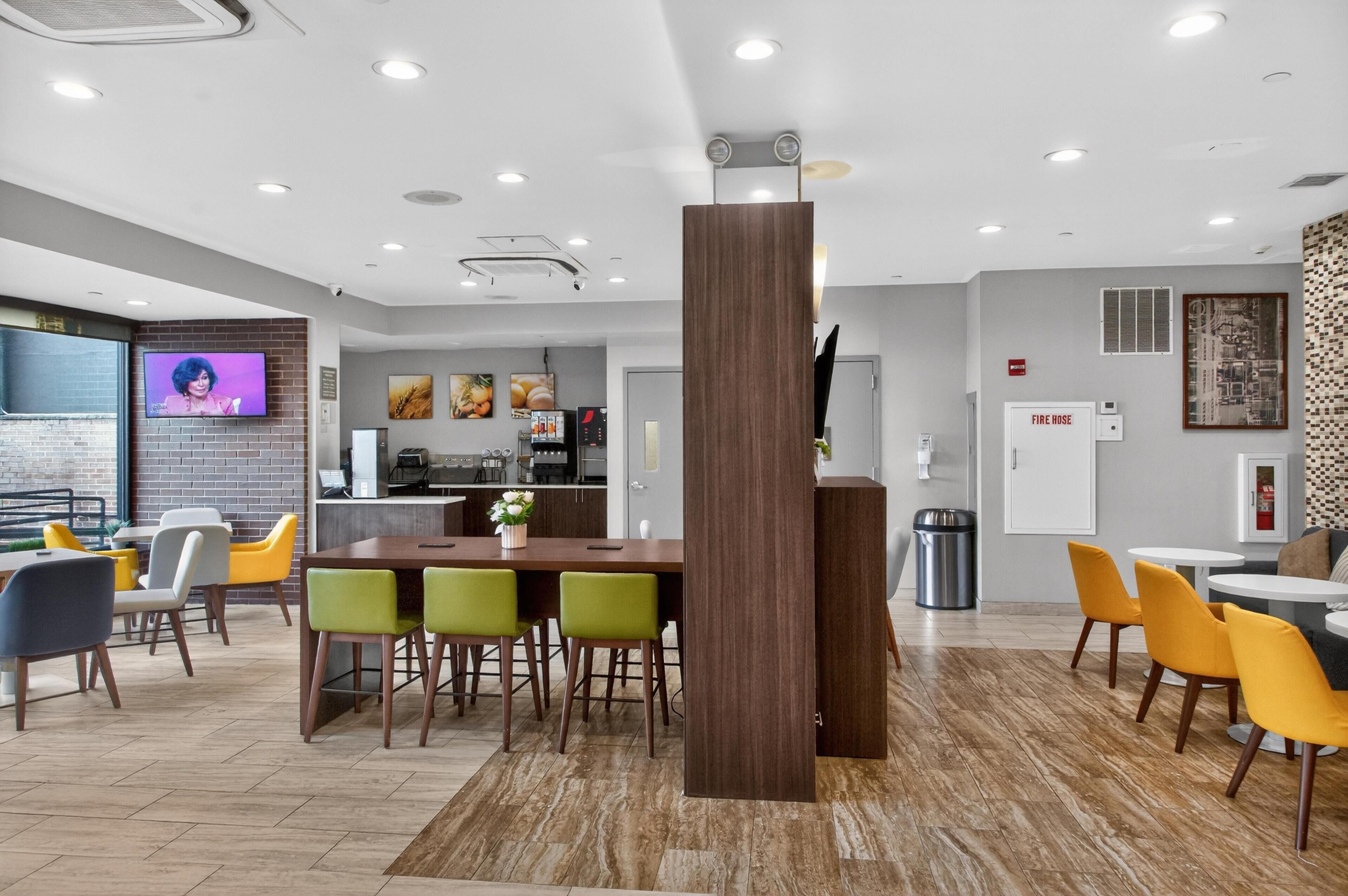 Café da manhã continental grátis todos os dias