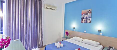 Premium bedding, pillow-top beds, iron/ironing board, free WiFi