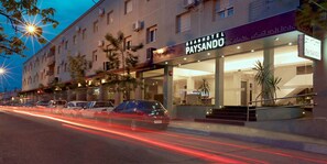 Front of property – evening/night