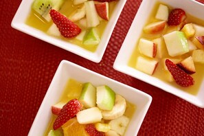 Desayuno estilo bufé