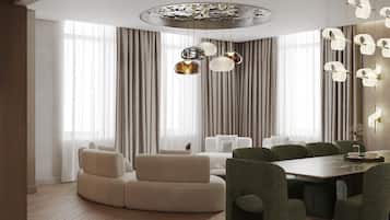 Presidential Suite | Premium bedding, minibar, in-room safe, desk