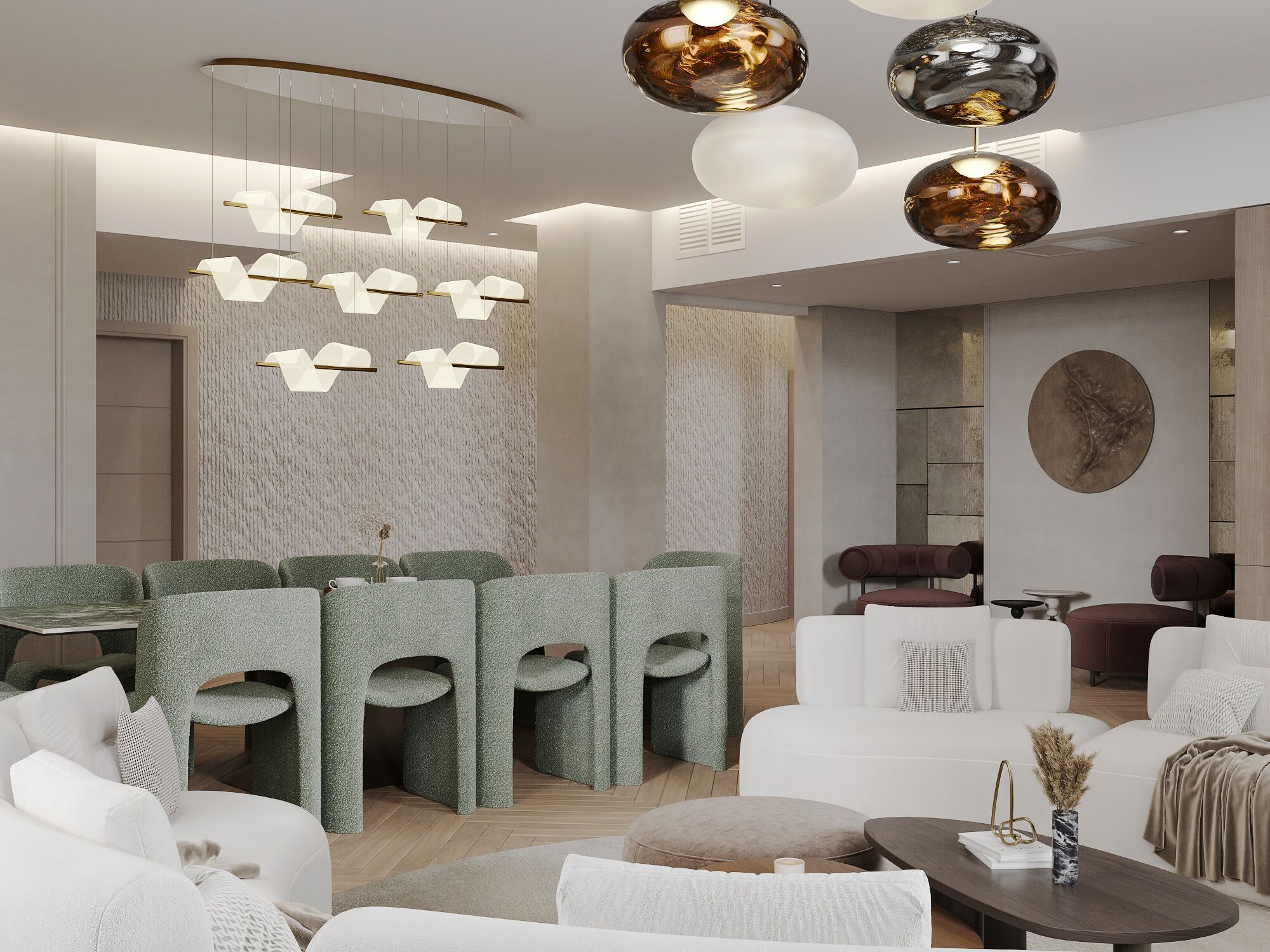 أغطية فراش متميزة وميني بار وخزنة داخل الغرفة ومكتب