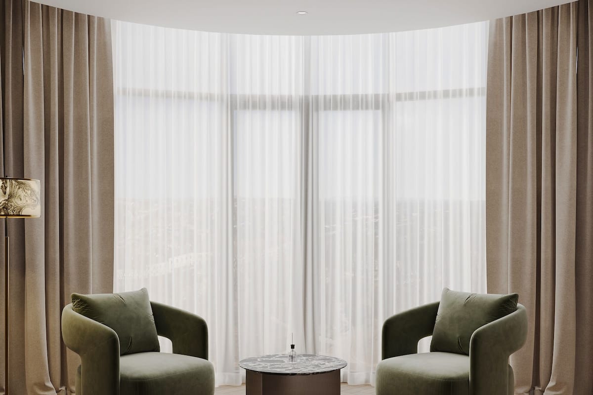 Suite presidencial | Zona de estar | Una televisión de pantalla plana